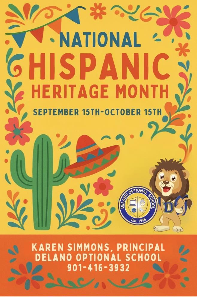 Hispanic Heritage Month Flyer